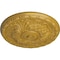 Ekena Millwork Amelia Ceiling Medallion (Fits Canopies up to 4 1/8"), 15 3/4"OD x 5/8"P, Iridescent Gold CM16AMIGS - alternate 4